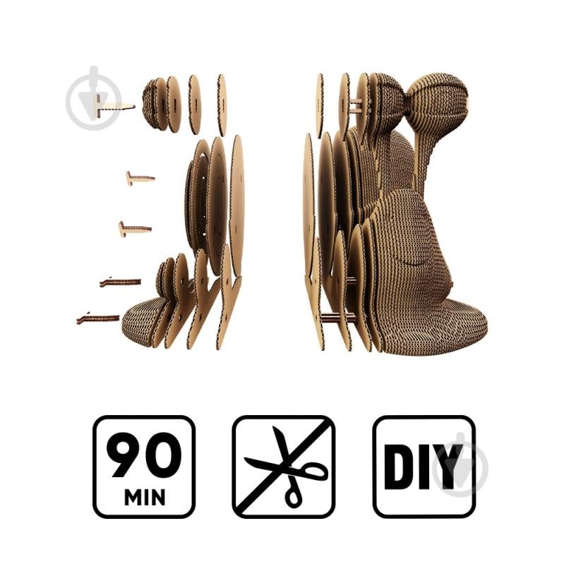 Конструктор картонный Cartonic 3D Puzzle SNAIL CARTSNAIL - фото 4
