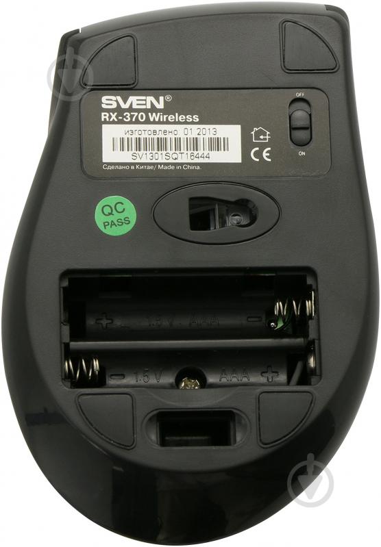 Мышь Sven RX-370 black/grey - фото 4