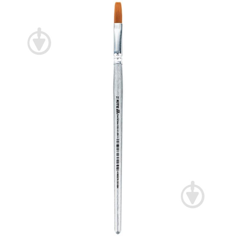 Пензель плаский синтетика №11 K25-321-SN-11 KITE - фото 1 Пензель плаский синтетика №11 K25-321-SN-11 KITE - фото 1