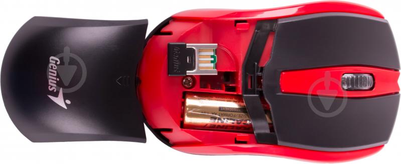 Мышь Genius NS-6005 WL (31030100102) red - фото 2 Мышь Genius NS-6005 WL (31030100102) red - фото 2