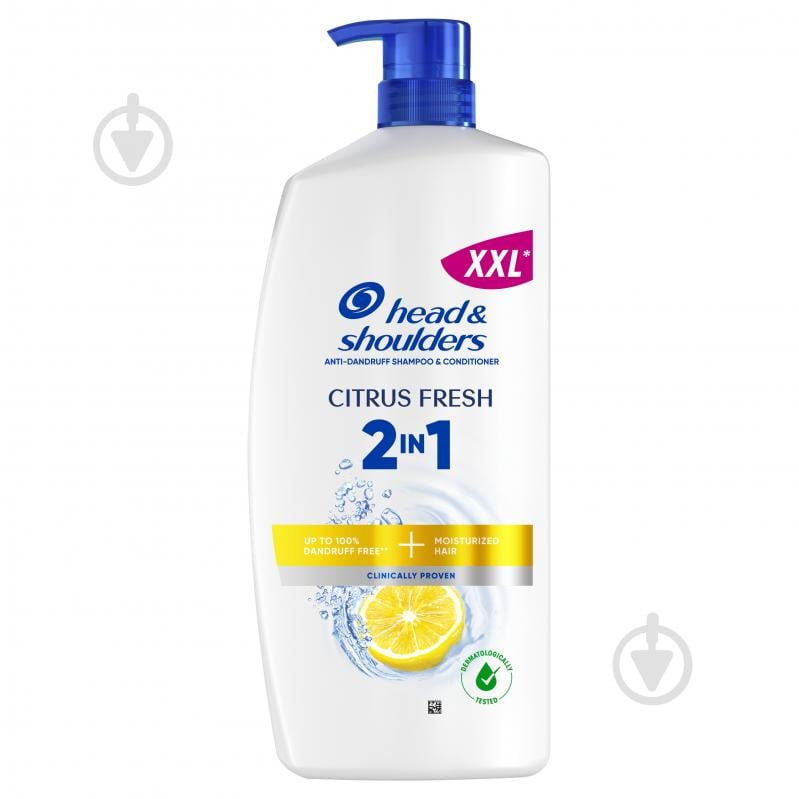 Шампунь HEAD&SHOULDERS Цитрусовая свежесть 2-в-1 800 мл - фото 1