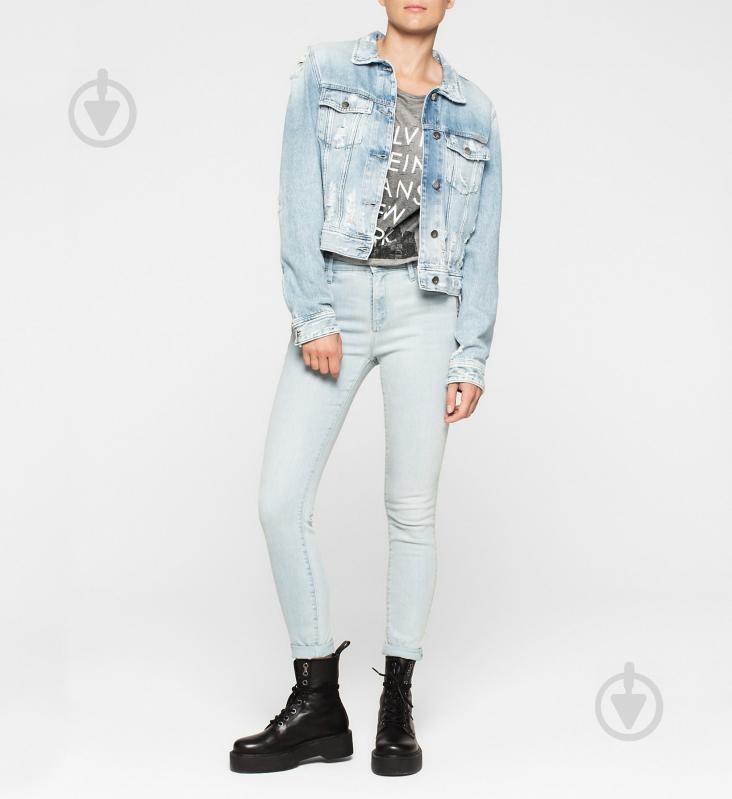 Джинси Calvin Klein Performance High Rise Skinny - Sky Rider J20J205142-917 р. 26-30 синій - фото 5