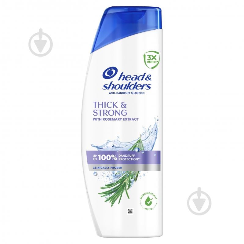 Шампунь HEAD&SHOULDERS Густе та міцне 400 мл - фото 1 Шампунь HEAD&SHOULDERS Густе та міцне 400 мл - фото 1