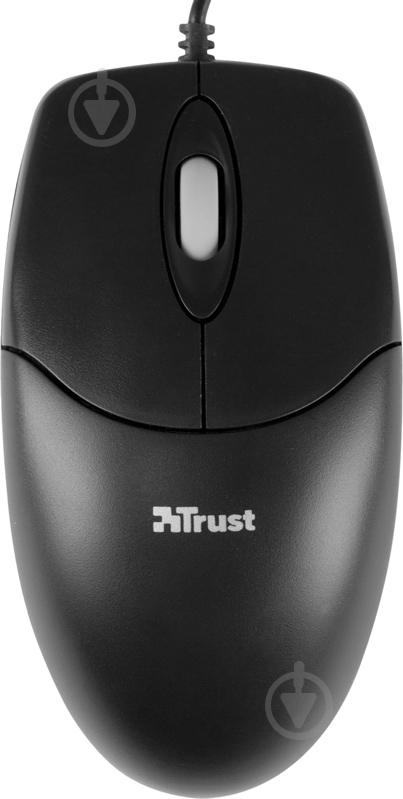 Мышь Trust Optical Black USB black (5702347) - фото 1