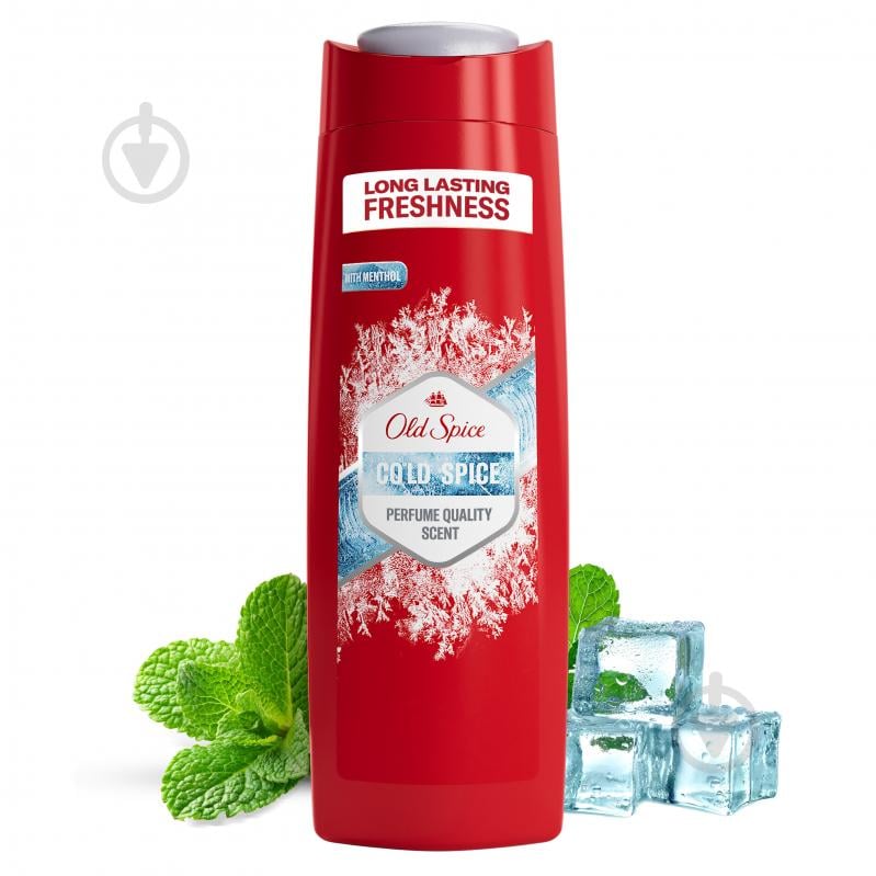 Гель для душа Old Spice 3-в-1 Cold Spice 400 мл - фото 1 Гель для душа Old Spice 3-в-1 Cold Spice 400 мл - фото 1