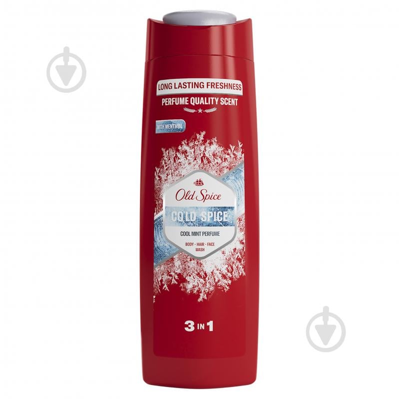 Гель для душа Old Spice 3-в-1 Cold Spice 400 мл - фото 2 Гель для душа Old Spice 3-в-1 Cold Spice 400 мл - фото 2