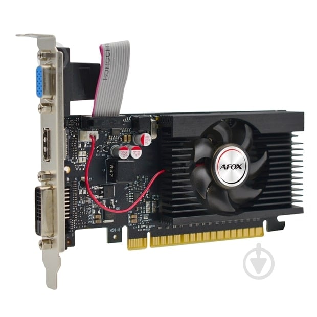 Видеокарта AFOX GeForce GT 710 2GB DDR3 64bit (AF710-1024D3L8) - фото 2