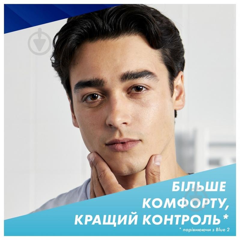 Сменный картридж GILLETTE Sensor 3+ 8 шт. - фото 3 Сменный картридж GILLETTE Sensor 3+ 8 шт. - фото 3