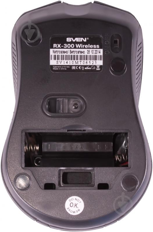 Мышь Sven RX-300 black - фото 4