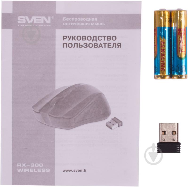 Мышь Sven RX-300 black - фото 5