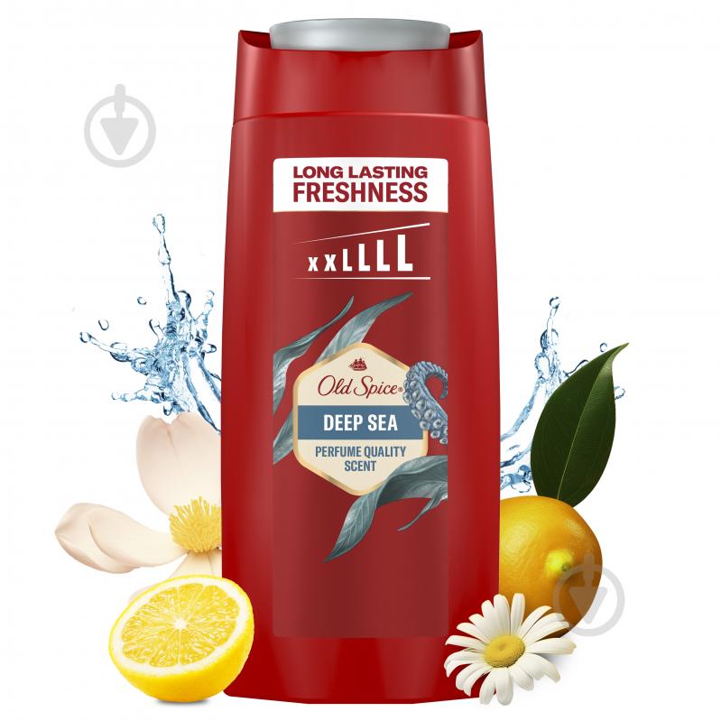 Гель для душа Old Spice 3-в-1 Deep Sea 675 мл - фото 1