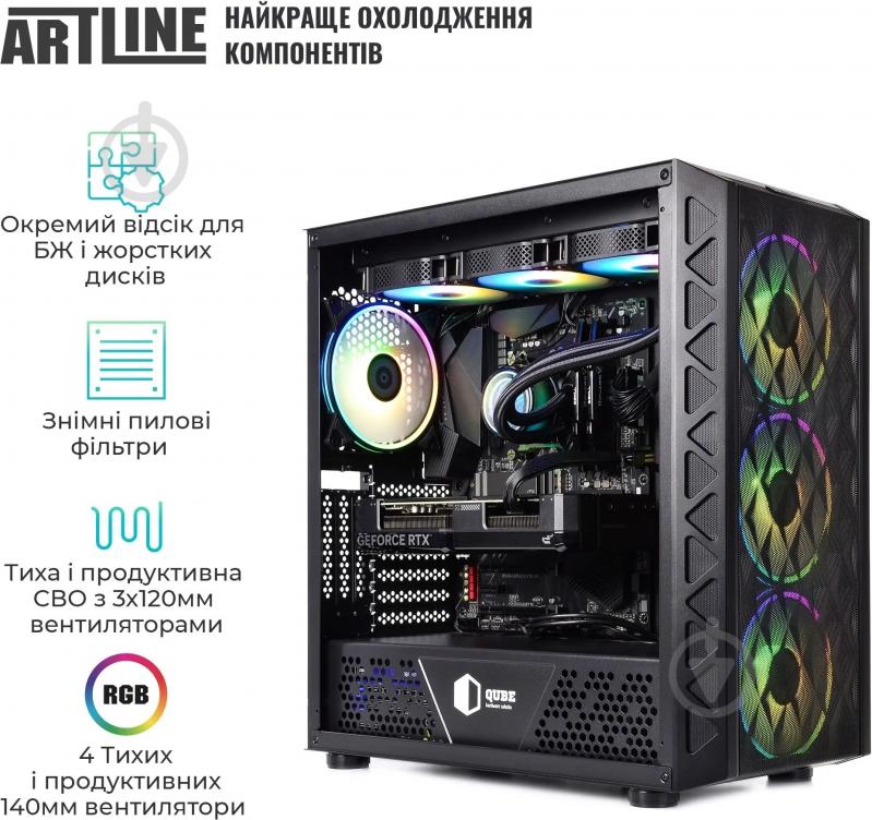 Компьютер Artline Gaming X98 (X98v85) black - фото 5