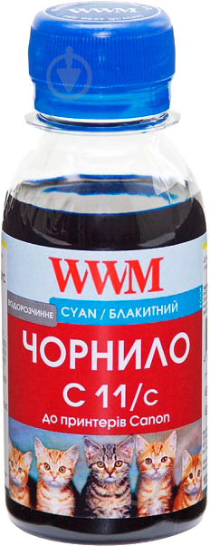 Чорнило WWM C11/C-2 cyan - фото 1