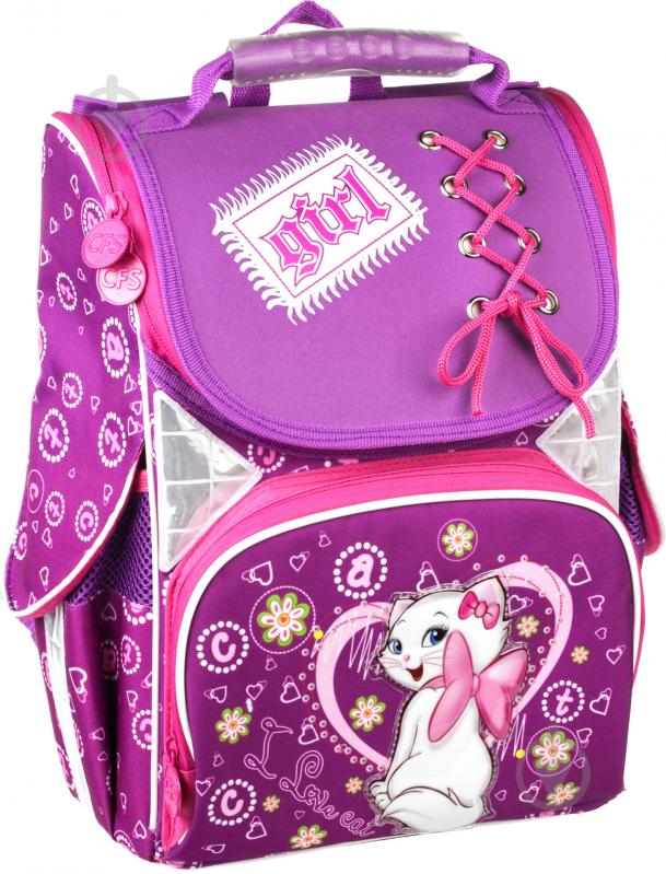 Ранец школьный Cool For School каркасный Sweet Kitty CF85660 - фото 2