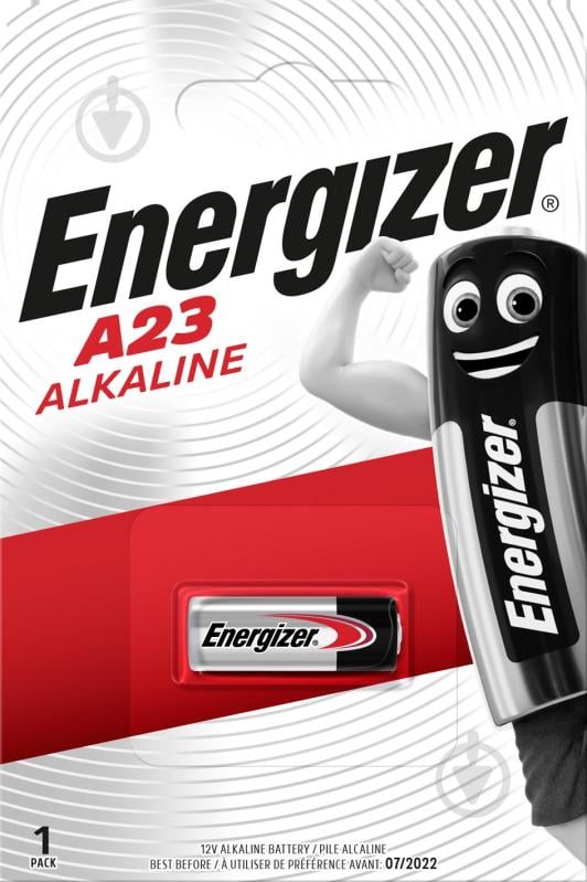 Батарейка Energizer Alkaline A23 1 шт. (639315) - фото 1