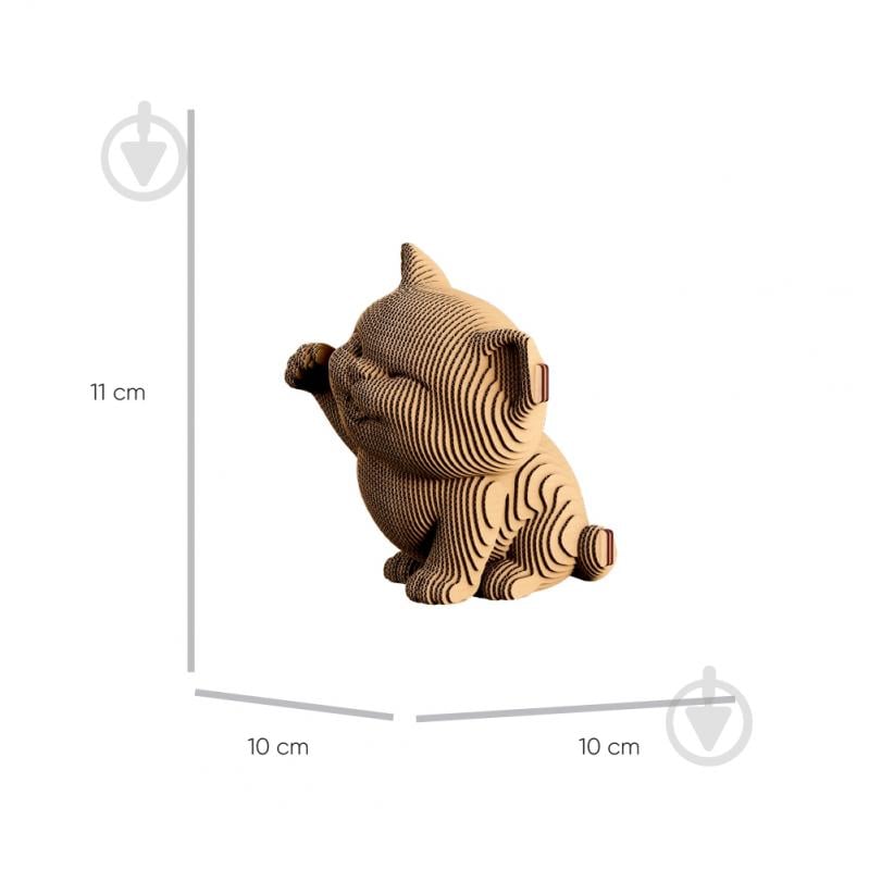 Конструктор картонний Cartonic 3D Puzzle MANEKI KITTEN CARTMNMANE - фото 5