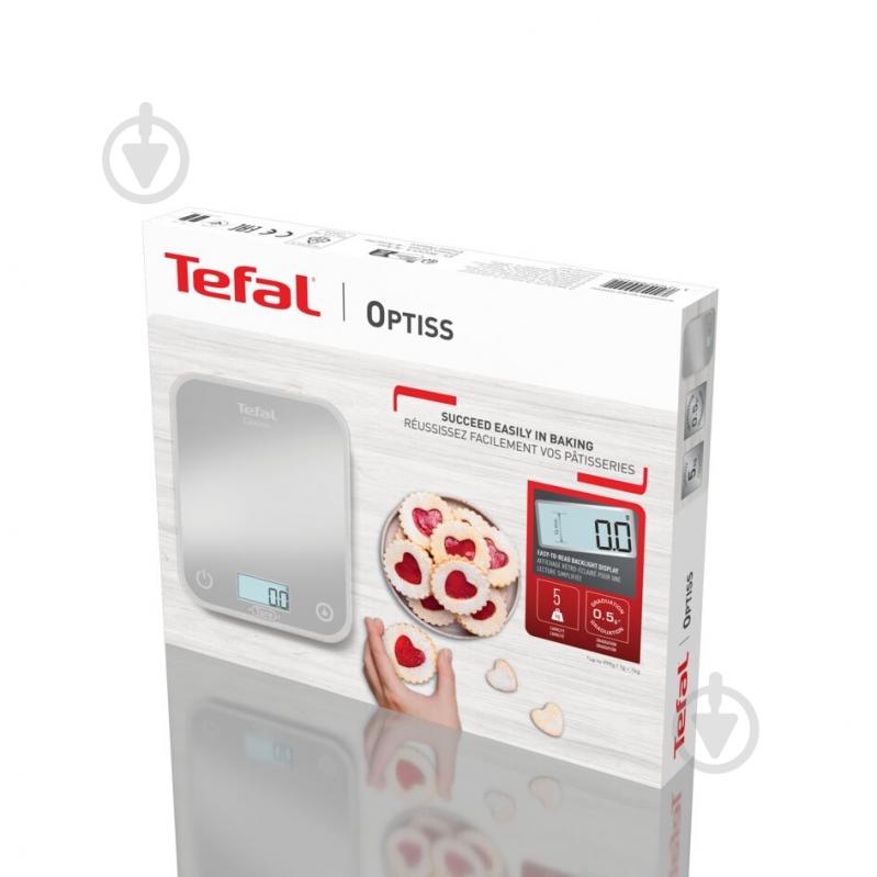 ВИТРИНА! Весы кухонные Tefal Optiss BC50D4V0 - фото 3 ВИТРИНА! Весы кухонные Tefal Optiss BC50D4V0 - фото 3