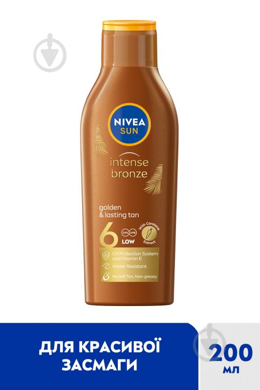 Лосьон NIVEA SUN Тропический загар SPF 6 200 мл - фото 2
