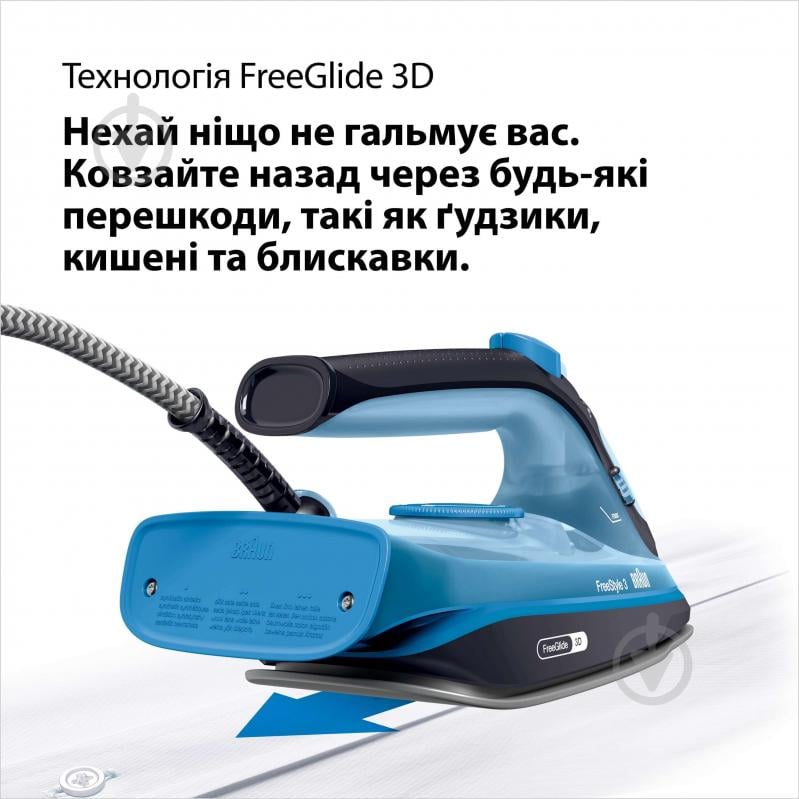 ВИТРИНА! Утюг Braun FI3194BK FreeStyle 3 - фото 6