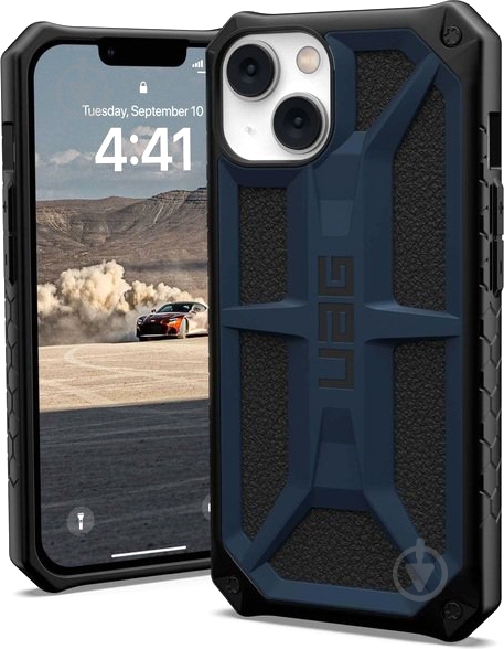 Чохол UAG Monarch для Apple iPhone 14 mallard (114032115555) - фото 7