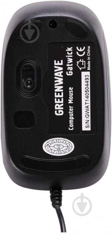 Мышь Greenwave Gatwick (R0004688) black/green - фото 3 Мышь Greenwave Gatwick (R0004688) black/green - фото 3