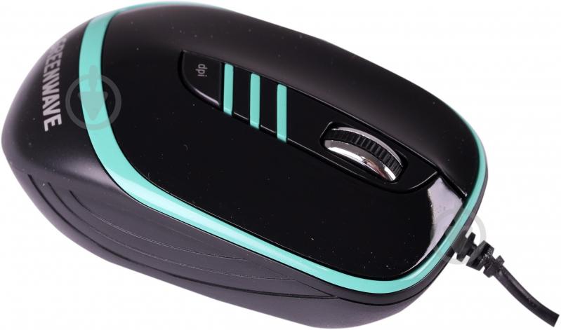 Мышь Greenwave Gatwick (R0004688) black/green - фото 2 Мышь Greenwave Gatwick (R0004688) black/green - фото 2