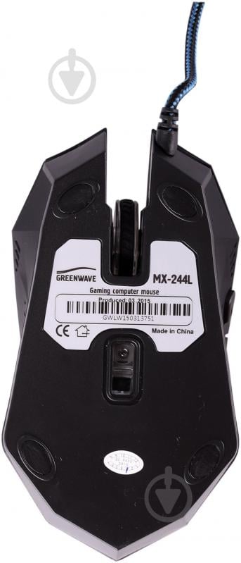 Мышь Greenwave MX-244L USB (R0013756) black - фото 2