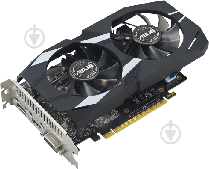 Відеокарта Asus GeForce GTX 1650 DUAL-GTX1650-O4GD6-P-EVO 4GB GDDR6 128bit (90YV0EZD-M0NA00) - фото 3