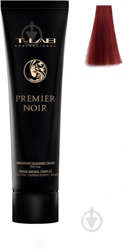 Крем-краска T-LAB Professional Professional Premier Noir 6.64 темный экстра красный медный блонд. 100 мл - фото 1 Крем-краска T-LAB Professional Professional Premier Noir 6.64 темный экстра красный медный блонд. 100 мл - фото 1