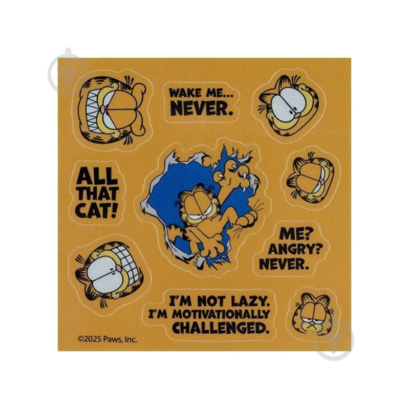 Набір стікерів світловідбивних KITE для твердих поверхонь Garfield GF25-115 - фото 2 Набір стікерів світловідбивних KITE для твердих поверхонь Garfield GF25-115 - фото 2