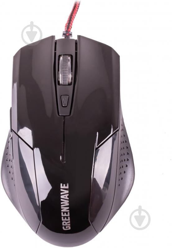 Миша Greenwave MX-222L USB (R0013758) black - фото 1