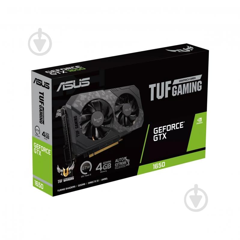 Видеокарта Asus GeForce GTX 1650 TUF-GTX1650-4GD6-P-V2-GAMING 4GB GDDR6 128bit (90YV0GX3-M0NA00) - фото 12