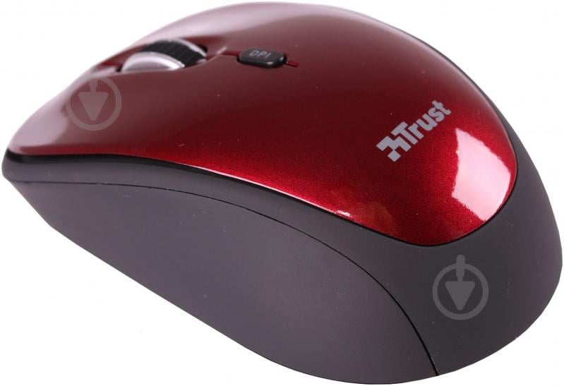 Миша Trust Yvi Wireless Mini Mouse (19522) red (6076524) - фото 2