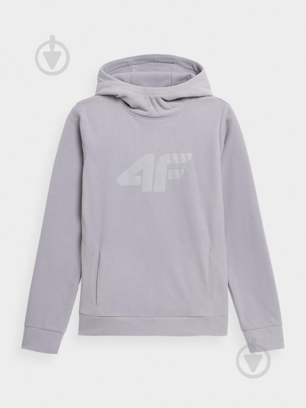 Джемпер 4F 4FSS23TFLEF051-27S р. M серый - фото 1