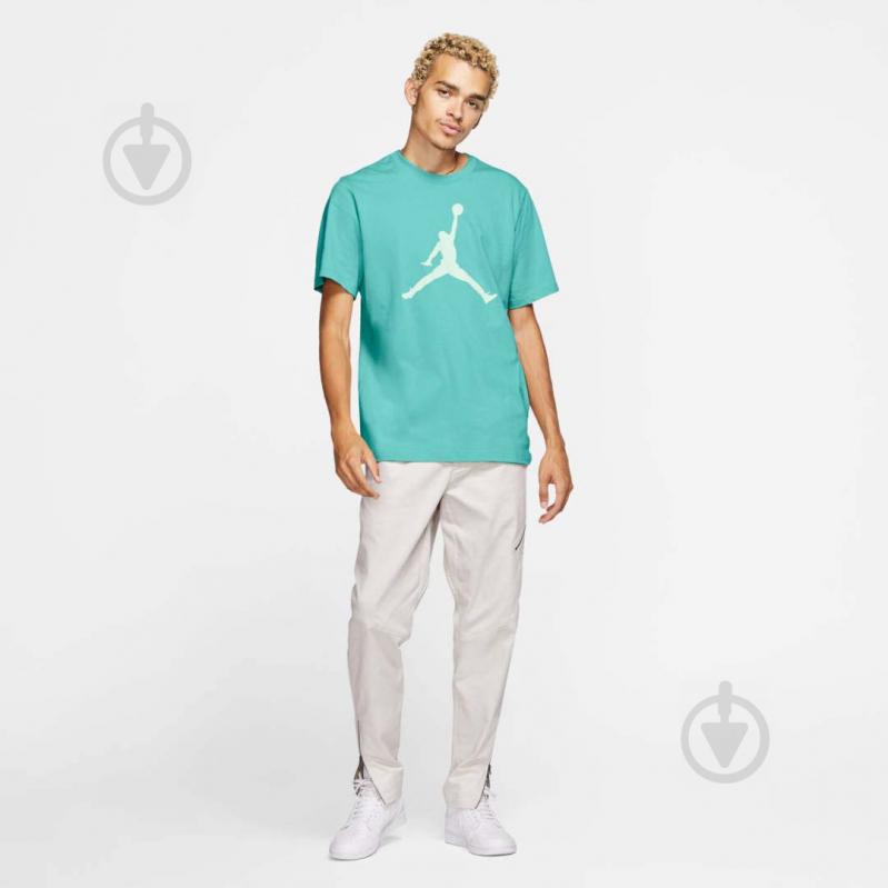 Футболка Nike M J JUMPMAN SS CREW CJ0921-307 р.S мятный - фото 4