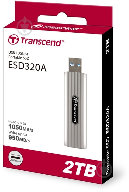 SSD-накопичувач Transcend ESD320A 1000GB USB 3.2 3D NAND (TS2TESD320A) - фото 5