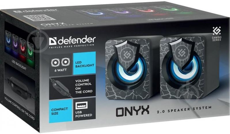 Акустическая система Defender 2.0 black Onyx (65038) - фото 7 Акустическая система Defender 2.0 black Onyx (65038) - фото 7