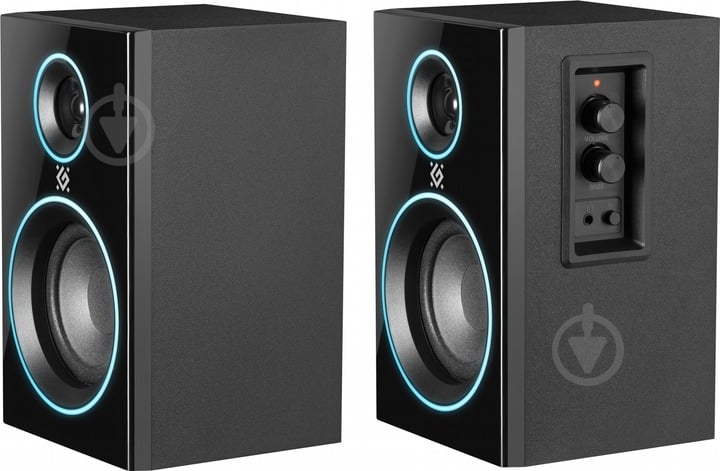 Акустическая система Defender 2.0 black Solar 12 (65712) - фото 7