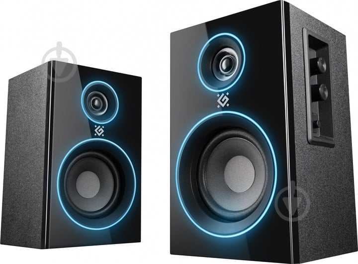 Акустическая система Defender 2.0 black Solar 12 (65712) - фото 5