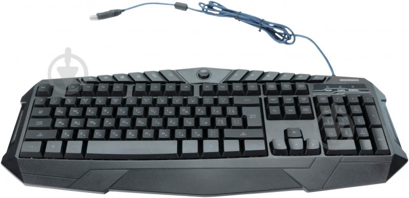 Клавиатура Greenwave KX-227L (KX-227L, black) USB black - фото 2