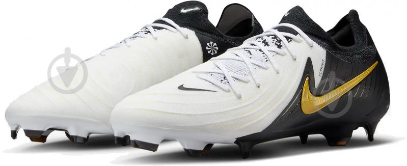 Бутсы Nike PHANTOM GX II PRO FG FJ2563-100 р.41 белый - фото 4