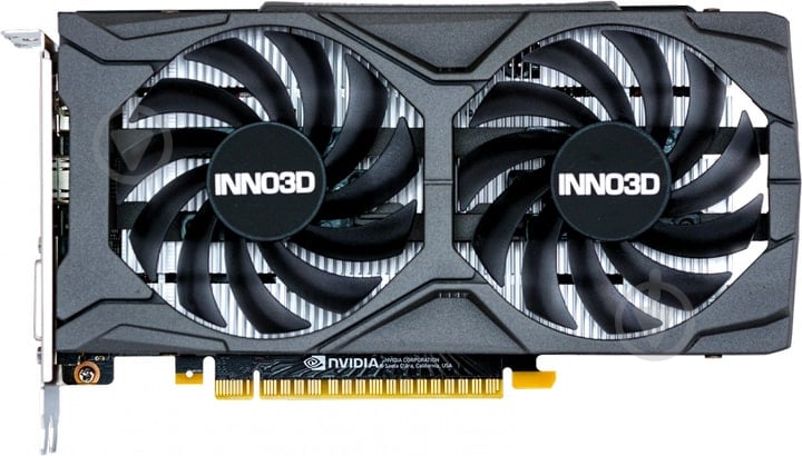 Видеокарта Inno3D GeForce GTX 1650 Twin X2 OC 4GB GDDR6 128bit (N16502-04D6X-171330N) - фото 2