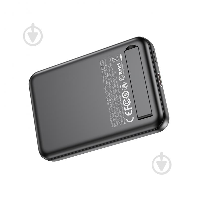 Повербанк Xo PR264 10000 mAh black (PR264.black) - фото 2