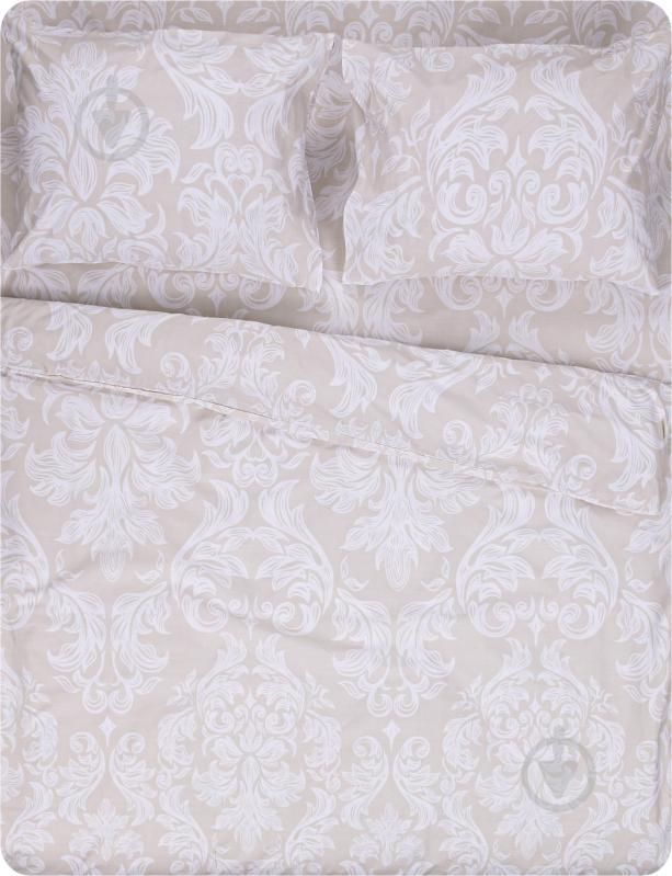 Комплект постельного белья Basic Вензель 2.0 бежевый La Nuit - фото 1