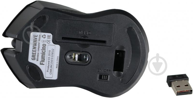 Мышь Greenwave Fiumicino USB (R0013754) black/red - фото 3 Мышь Greenwave Fiumicino USB (R0013754) black/red - фото 3