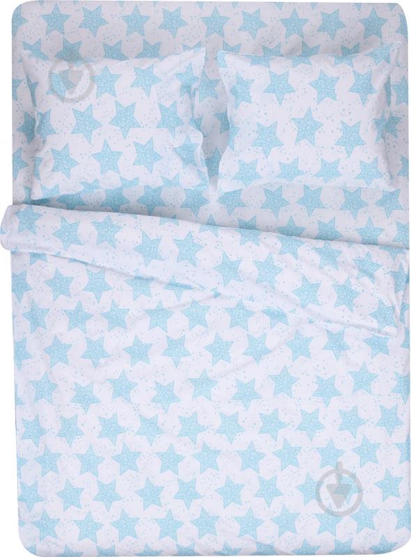 Комплект постельного белья Basic звезды 2.0 белый La Nuit - фото 1