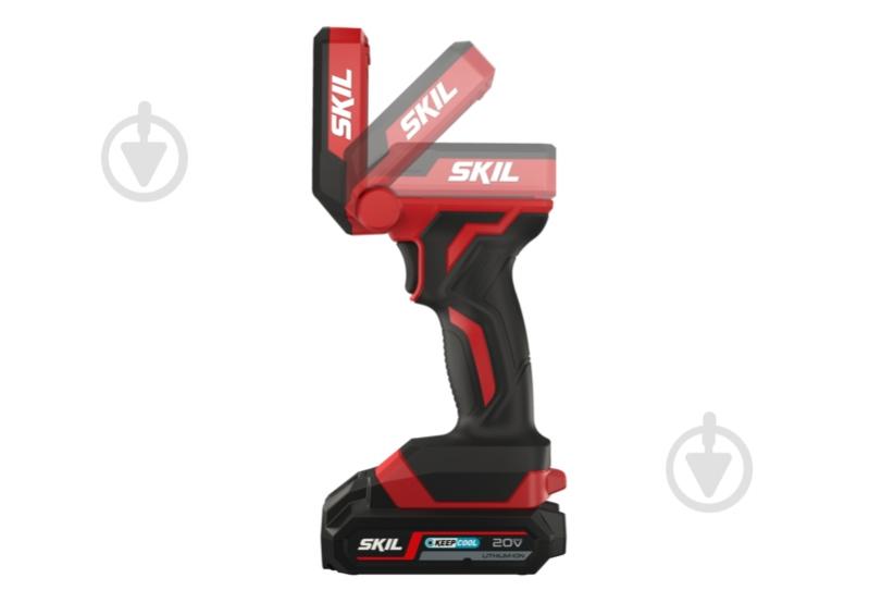 Фонарь SKIL 360 Lm красно-черный VA1E3155CA - фото 4