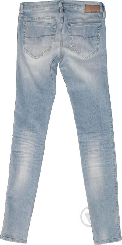 Джинсы Diesel SKINZEE-LOW L.32 PANTALON 00S54P 084CR-1 р. 25-32 синий - фото 2