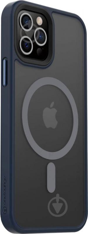 Чохол-накладка OneLounge 1Mag Pro MagSafe для Apple iPhone 12 Pro / Apple iPhone 12 (14089-1) blue - фото 2