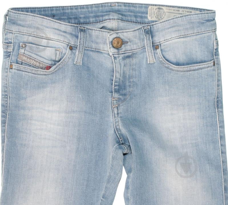 Джинсы Diesel SKINZEE-LOW L.32 PANTALON 00S54P 084CR-1 р. 28-32 синий - фото 3